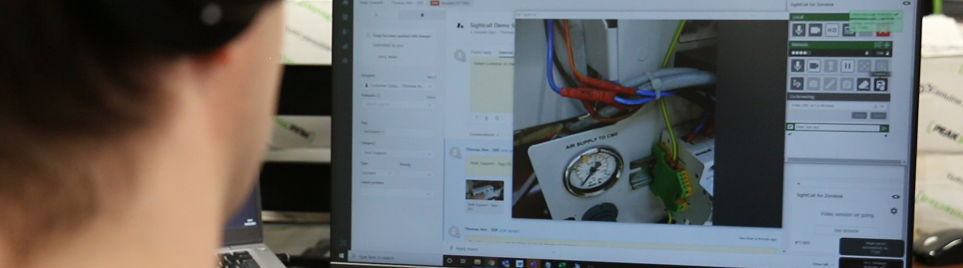 Peak New cutting edge interactive Visual Support system